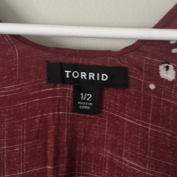 Maroon kimono SOLD - Picture 2 of 2